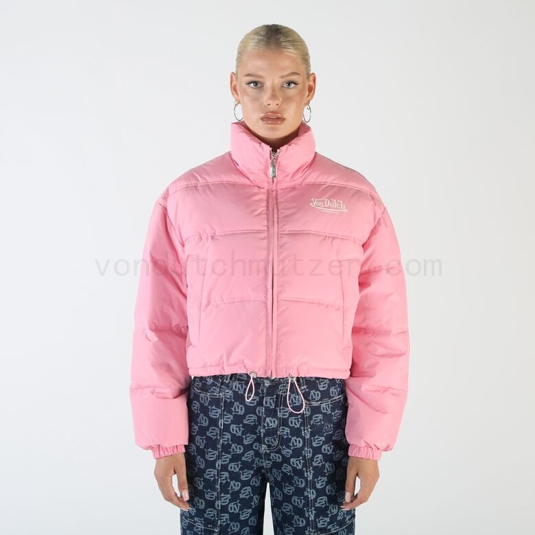 (image for) Von Dutch Originals -Nuri Outerwear, lt. Pink F08161034-01135 80% reduziert